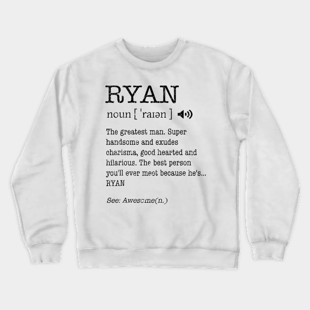 The Greatest Man Josh Crewneck Sweatshirt by Odegart